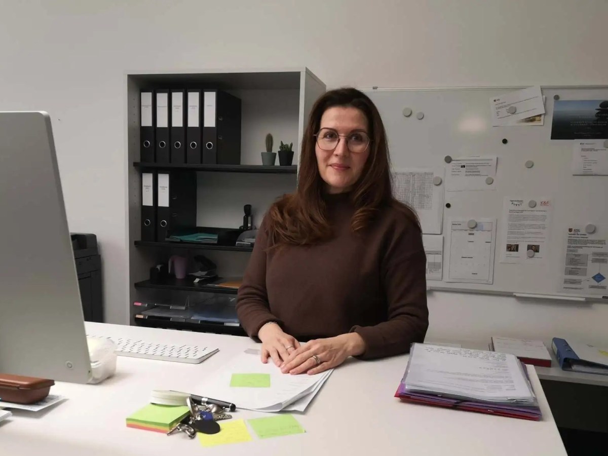 190 Sekunden mit der Mitarbeiterin Schulverwaltung Salina&nbsp;Schmid